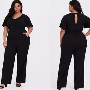 Torrid Black V-Neck Dolman Sleeve Maxi Dress Size 4x